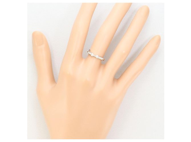 Autre Marque PT900 Platinring mit Diamanten Pink Blau - Ansicht 5