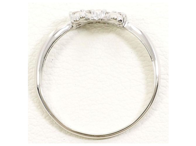 Autre Marque Diamantring aus Platin 900 - Ansicht 2