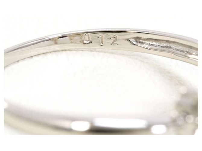 Autre Marque Diamantring aus Platin 900 - Ansicht 5