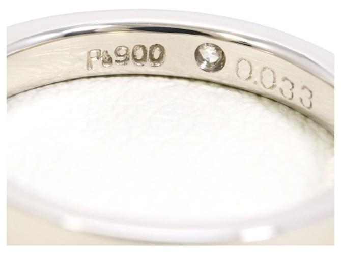 Autre Marque Platinring mit Diamant - Ansicht 4