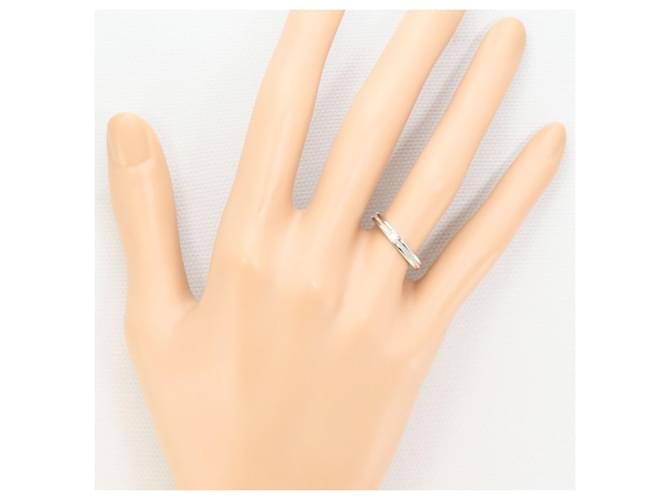 Autre Marque Platinring mit Diamant - Ansicht 6