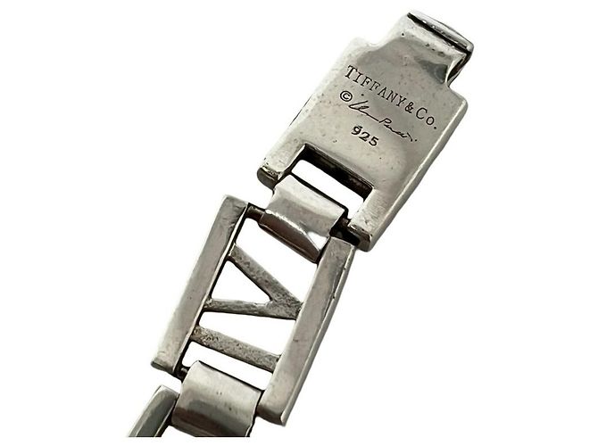 Tiffany & Co Bracciale Tiffany Vintage Atlas Charm Argento - vista 3