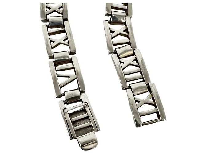 Tiffany & Co Bracciale Tiffany Vintage Atlas Charm Argento - vista 4