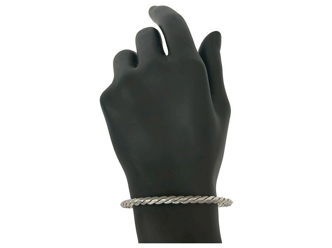 Bracciale rigido Tiffany & Co. Vintage Twist Argento - vista 2