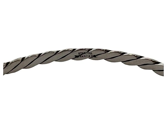 Bracciale rigido Tiffany & Co. Vintage Twist Argento - vista 3