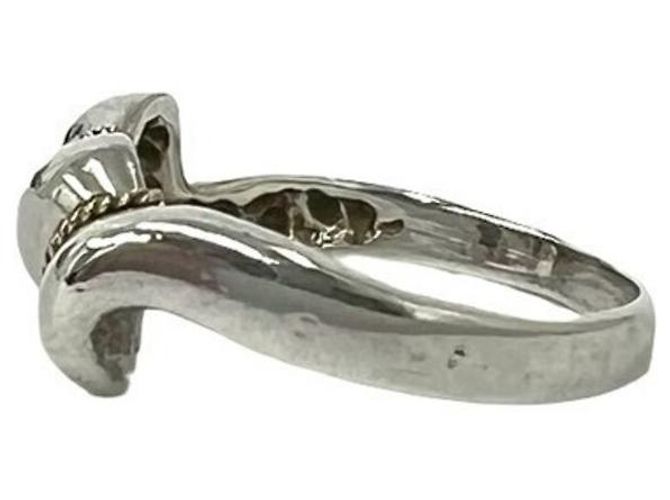Tiffany & Co Tiffany Vintage Twist Rope Ring Silber Golden - Ansicht 4