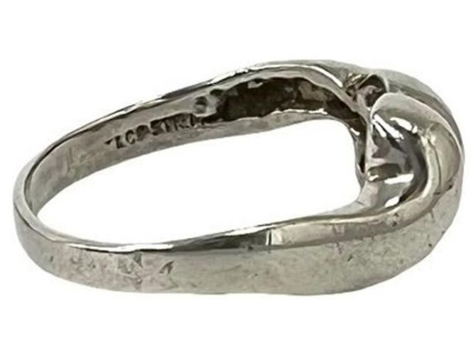 Tiffany & Co Tiffany Vintage Twist Rope Ring Silber Golden - Ansicht 5