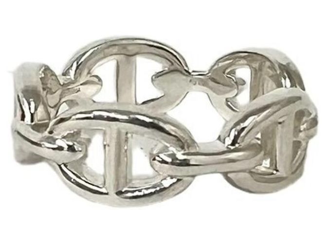 Ring Hermès Anello Enchainée Hermes in Argento 925 - vista 4