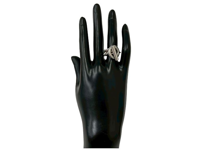 Ring Hermès Anillo Croisette HERMES Plata - vista 2