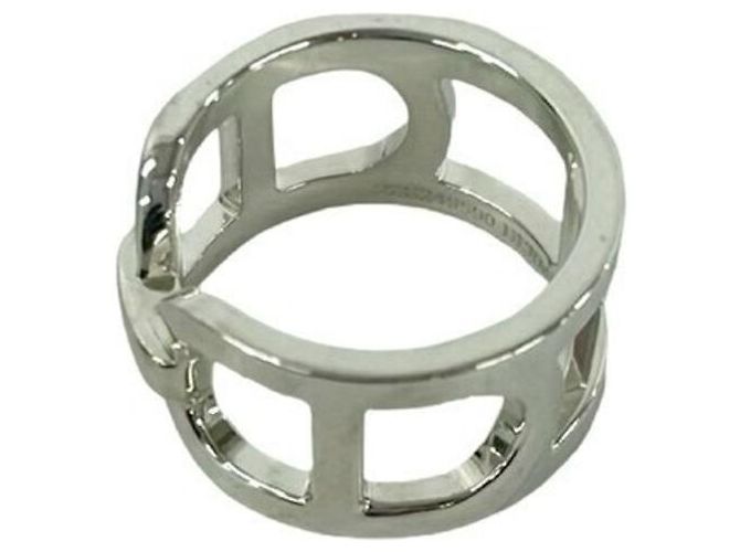 Ring Hermès Anello Ever Chaine d'Ancre Vintage Hermes Argento - vista 5
