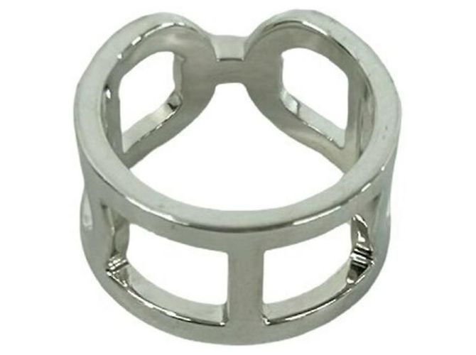 Ring Hermès Anello Ever Chaine d'Ancre Vintage Hermes Argento - vista 7
