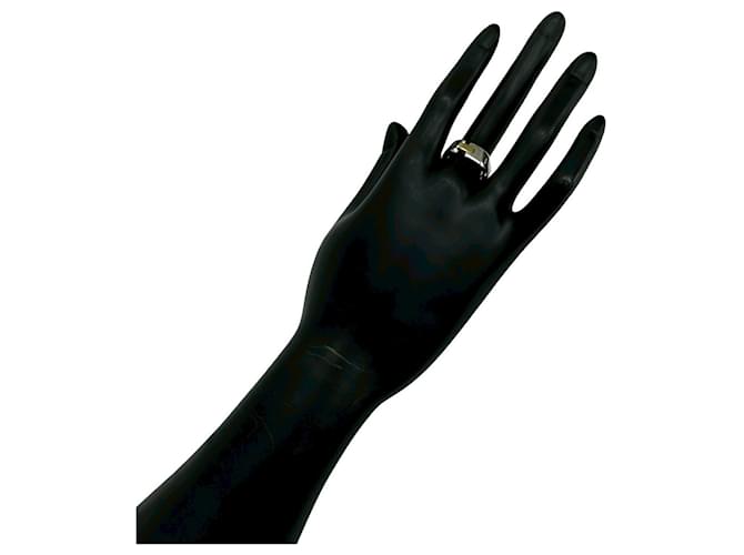 Tiffany & Co Anello combinato Tiffany H-Link Argento D'oro - vista 2