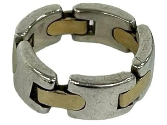 Tiffany & Co Anello combinato Tiffany H-Link Argento D'oro - vista 6