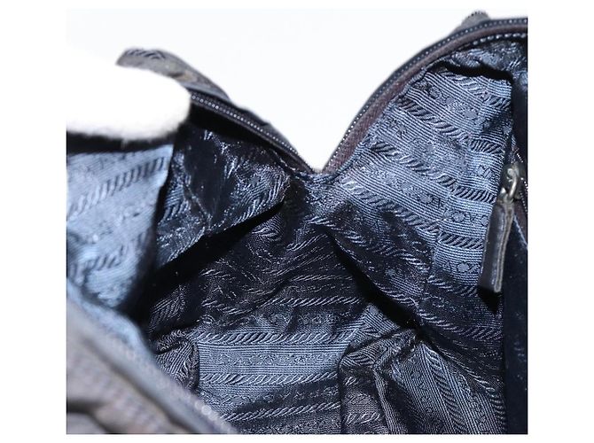Bolsa PRADA Nylon Navy Auth 176430 Azul marinho - vista 20