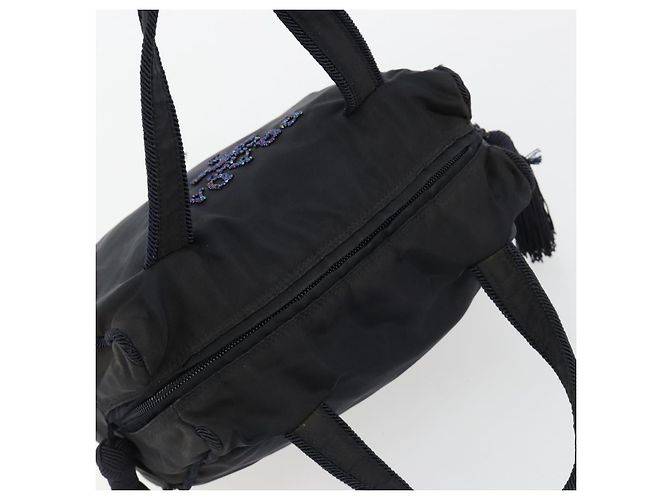 Bolsa PRADA Nylon Navy Auth 176430 Azul marinho - vista 6