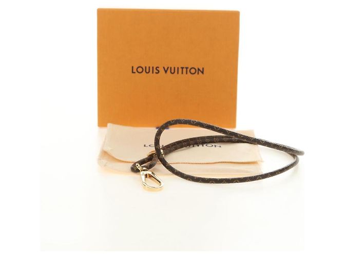 Custodia iPhone LOUIS VUITTON Von Holder Louise con tracolla M68382 LV Auth 181515M Monogramma - vista 12