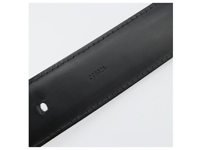 Gürtel LOUIS VUITTON Epi Ceinture 44.1" Black LV Auth 181584A Schwarz - Ansicht 10
