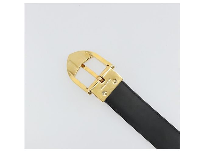 Gürtel LOUIS VUITTON Epi Ceinture 44.1" Black LV Auth 181584A Schwarz - Ansicht 7