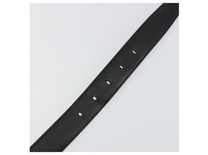 Gürtel LOUIS VUITTON Epi Ceinture 44.1" Black LV Auth 181584A Schwarz - Ansicht 8