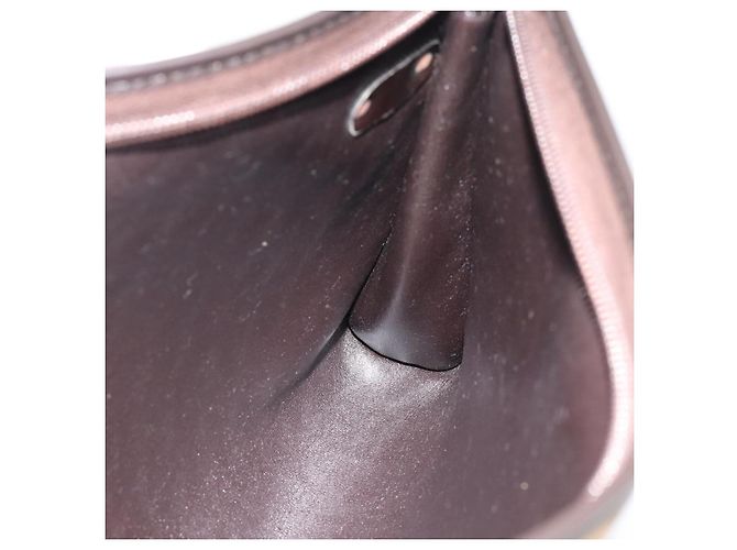 Borsa a tracolla Christian Dior Trotter Canvas Beige Oro Auth 178914 D'oro - vista 10