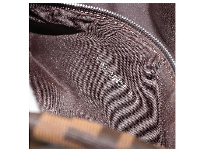 FENDI Mamma Baguette Schultertasche aus Zucca Canvas Schwarz Braun Authentisch 178866SAM - Ansicht 11