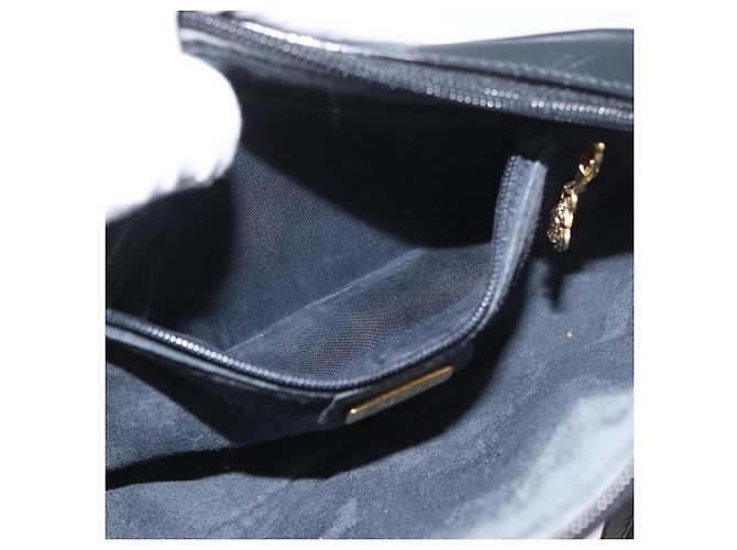 Bolsa de Ombro GUCCI Micro GG Supreme PVC Marinho Ouro 007 56 0095 Auth 180046 Dourado Azul marinho - vista 21