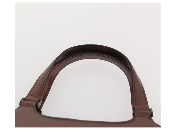 Borsa GIVENCHY Chloe in Pelle Set da 3 Nero Marrone Auth 178857 - vista 21