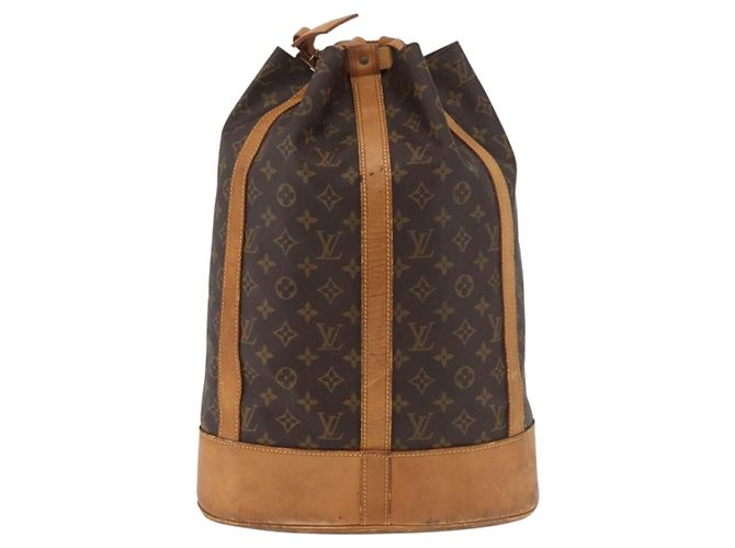 LOUIS VUITTON Borsa a Spalla Monogram Randonnee GM M42244 LV Auth 178906 Monogramma - vista 13
