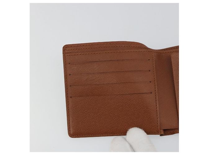 LOUIS VUITTON Monogram Porte Monnaie Bier Cartes Crdit M61652 LV Auth BA13245 Monogramma - vista 18