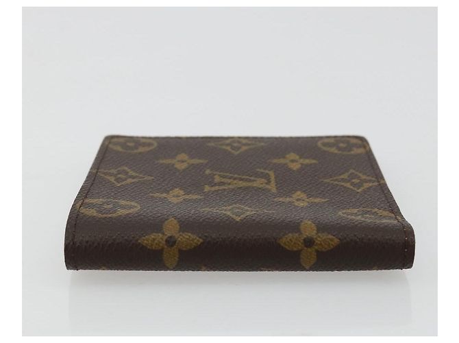 LOUIS VUITTON Monogram Porte Monnaie Bier Cartes Crdit M61652 LV Auth BA13245 Monogramma - vista 4