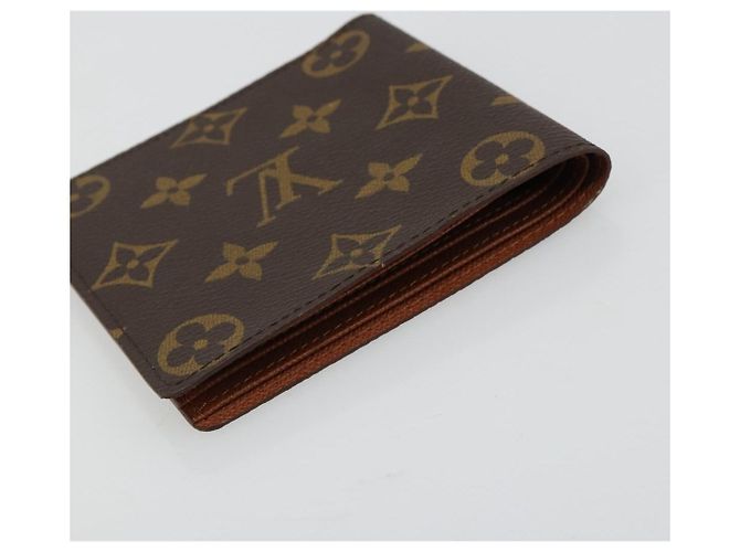 LOUIS VUITTON Monogram Porte Monnaie Bier Cartes Crdit M61652 LV Auth BA13245 Monogramma - vista 5