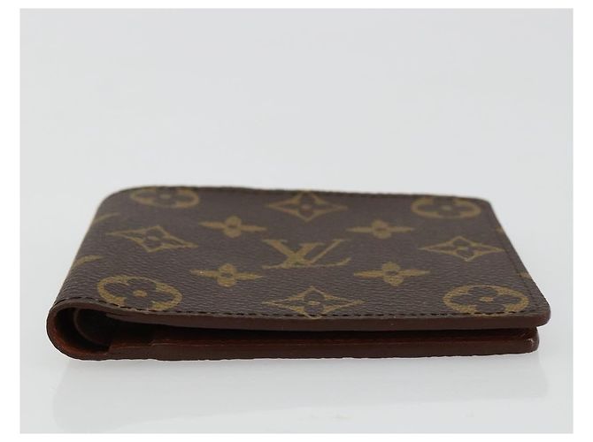 LOUIS VUITTON Monogram Porte Monnaie Bier Cartes Crdit M61652 LV Auth BA13245 Monogramma - vista 6