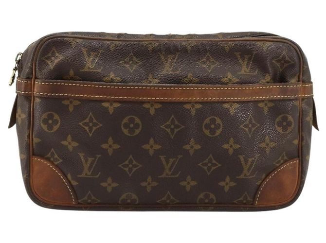 LOUIS VUITTON Clutch Monogram Compiegne 28 M51845 LV Auth 171274 Monogramma - vista 13