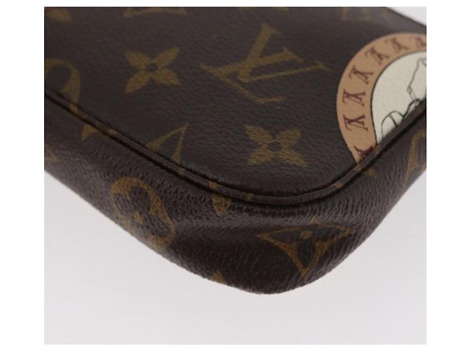 LOUIS VUITTON Monogram Patch Mini Pochette Accessoires Bolso M95804 Auth 181966V Monograma - vista 17