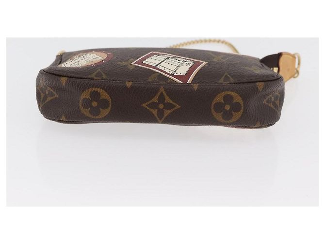 LOUIS VUITTON Monogram Patch Mini Pochette Accessoires Bolso M95804 Auth 181966V Monograma - vista 5