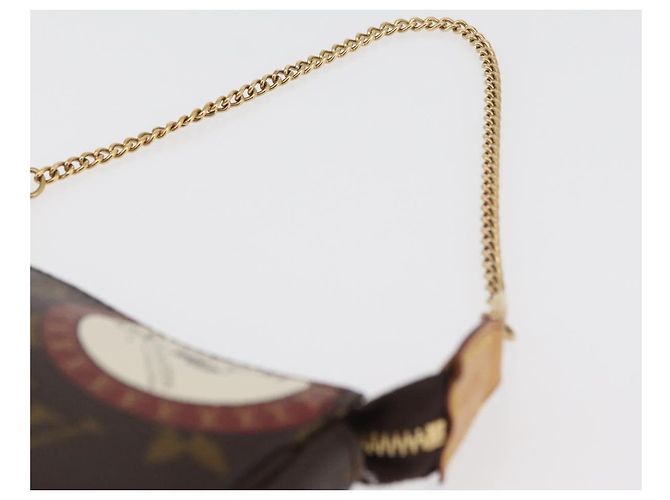 LOUIS VUITTON Monogram Patch Mini Pochette Accessoires Bolso M95804 Auth 181966V Monograma - vista 8