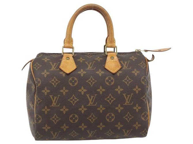 LOUIS VUITTON Borsa Monogram Speedy 25 M41528 LV Auth 182161A Monogramma - vista 13