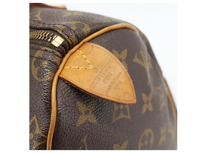 LOUIS VUITTON Borsa Monogram Speedy 25 M41528 LV Auth 182161A Monogramma - vista 18