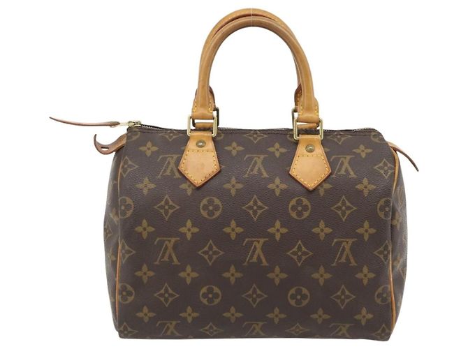 LOUIS VUITTON Borsa Monogram Speedy 25 M41528 LV Auth 182161A Monogramma - vista 2