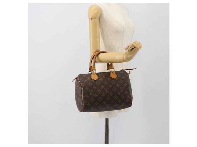 LOUIS VUITTON Borsa Monogram Speedy 25 M41528 LV Auth 182161A Monogramma - vista 22
