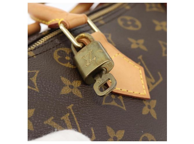 LOUIS VUITTON Bolso Monogram Speedy 30 M41526 LV Auth 181837SAV Monograma - vista 18