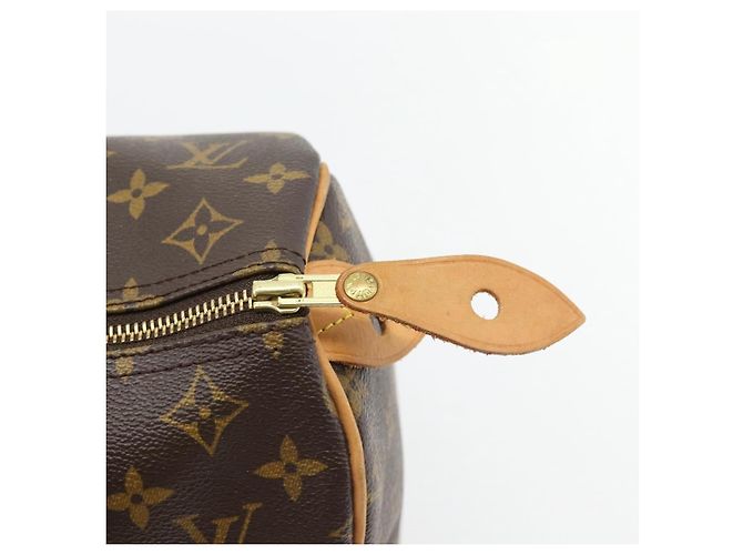 LOUIS VUITTON Bolso Monogram Speedy 30 M41526 LV Auth 181837SAV Monograma - vista 19