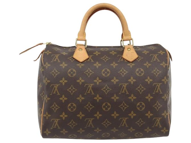 LOUIS VUITTON Bolso Monogram Speedy 30 M41526 LV Auth 181837SAV Monograma - vista 2