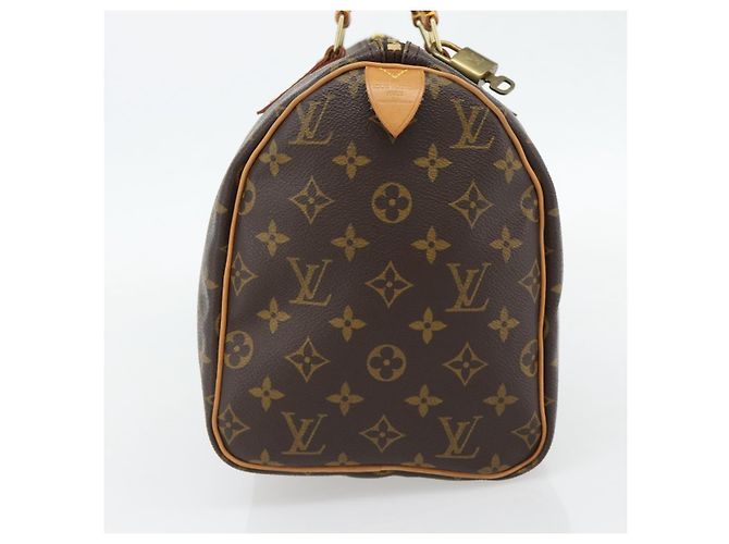 LOUIS VUITTON Bolso Monogram Speedy 30 M41526 LV Auth 181837SAV Monograma - vista 3