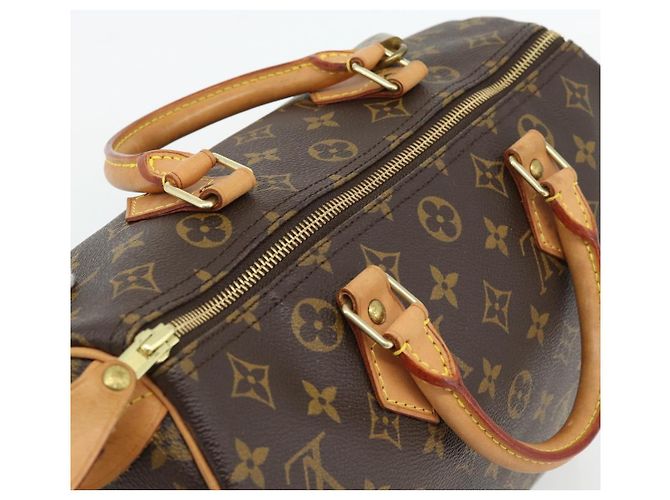 LOUIS VUITTON Bolso Monogram Speedy 30 M41526 LV Auth 181837SAV Monograma - vista 6