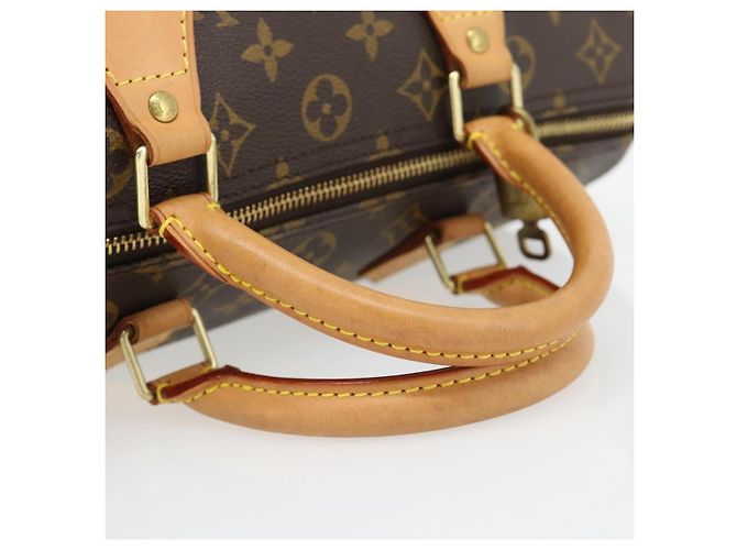 LOUIS VUITTON Bolso Monogram Speedy 30 M41526 LV Auth 181837SAV Monograma - vista 7