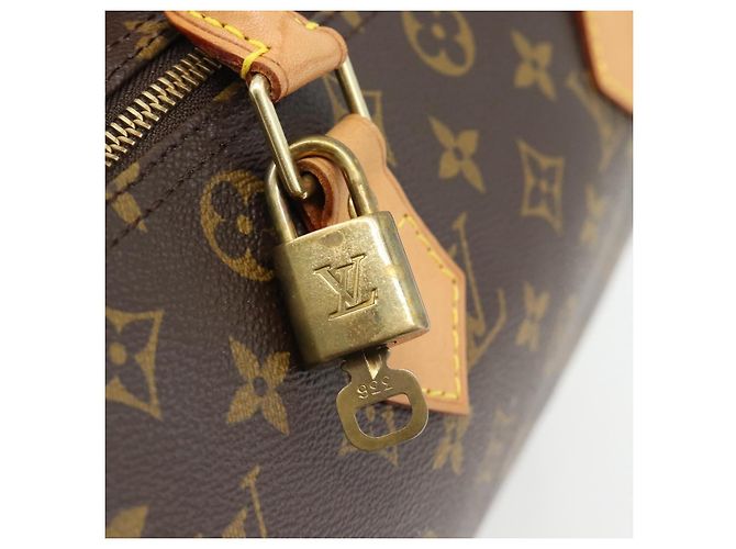 LOUIS VUITTON Bolso Monogram Speedy 30 M41526 LV Auth 181837SAV Monograma - vista 9
