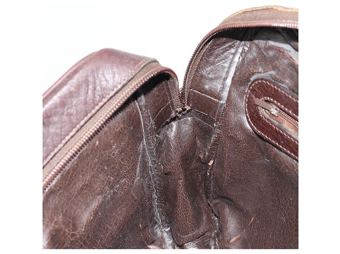 FENDI Zucca Canvas Schultertasche Schwarz Braun Auth 182351 - Ansicht 21