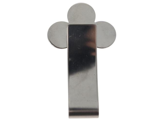 LOUIS VUITTON Geldclip Metall Silber LV Auth BA13246 - Ansicht 5
