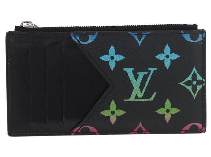 LOUIS VUITTON Tarjetero Monogram Gradient Negro M14261 LV Auth 181662M Monograma - vista 2